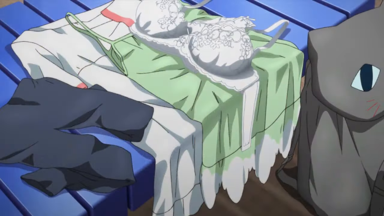 SAO Asuna get dressed swimsuit 7