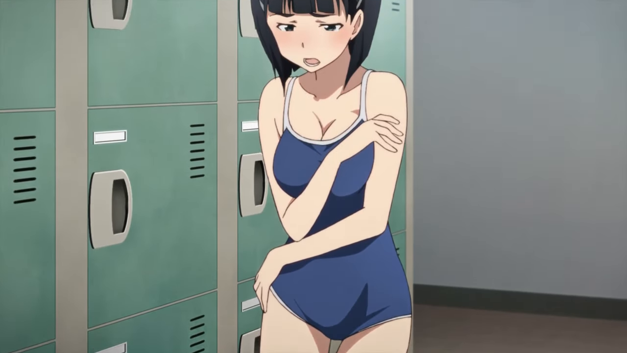 SAO Asuna get dressed swimsuit 36