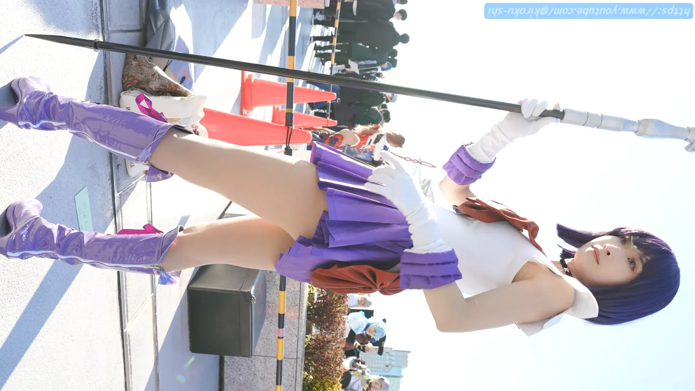 japanese cosplayer pamiru. Sailor moon. Panty shot 10