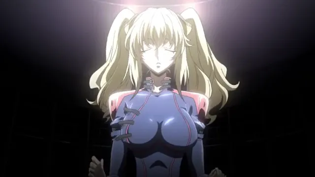 [HQ]code geass Leila changes clothes, butt 39