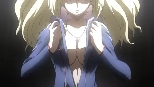 [HQ]code geass Leila changes clothes, butt 21