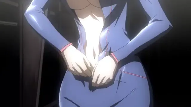 [HQ]code geass Leila changes clothes, butt 26