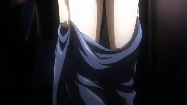 [HQ]code geass Leila changes clothes, butt 4