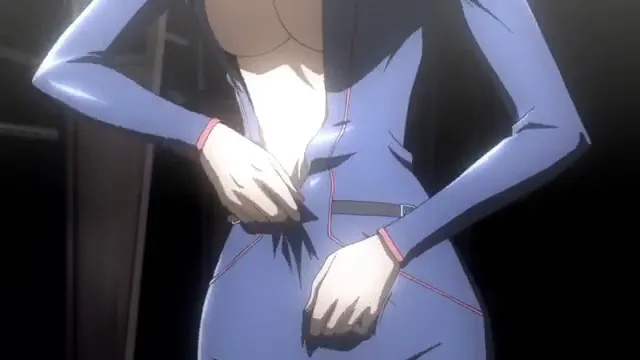 [HQ]code geass Leila changes clothes, butt 29