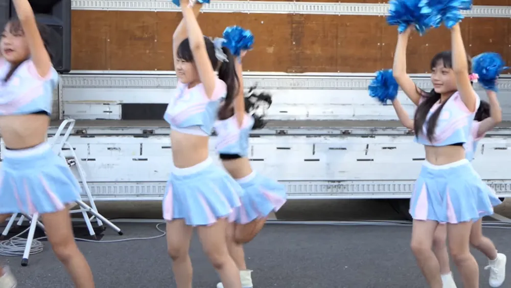 Japanese teen dance. Asian, thighs, and underarm 19