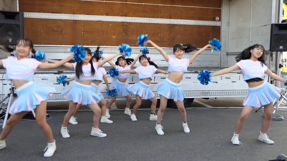 Japanese teen dance. Asian, thighs, and underarm 3