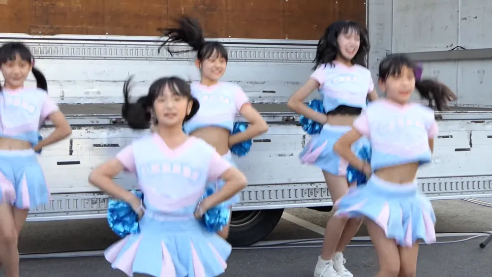 Japanese teen dance. Asian, thighs, and underarm 6