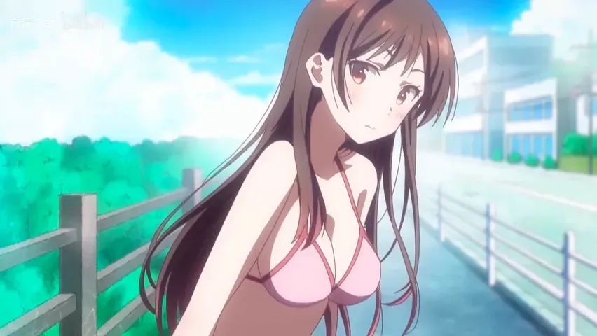 【Rent-A-Girlfriend】WTF? Chizuru wears swimsuit!? 8