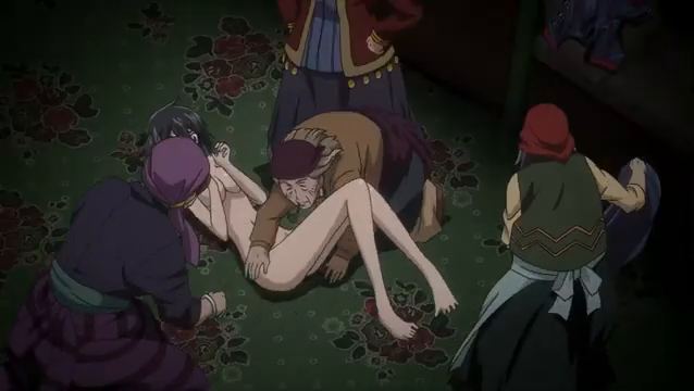 Code Geass: Akito the Exiled, chaging clothes scene 6