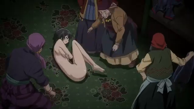 Code Geass: Akito the Exiled, chaging clothes scene 7