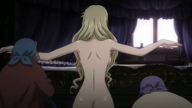 Code Geass: Akito the Exiled, chaging clothes scene 16