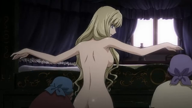 Code Geass: Akito the Exiled, chaging clothes scene 19