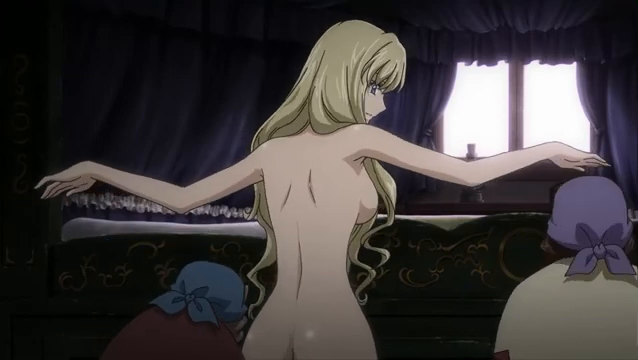 Code Geass: Akito the Exiled, chaging clothes scene 20