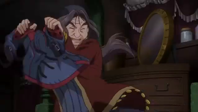 Code Geass: Akito the Exiled, chaging clothes scene 1