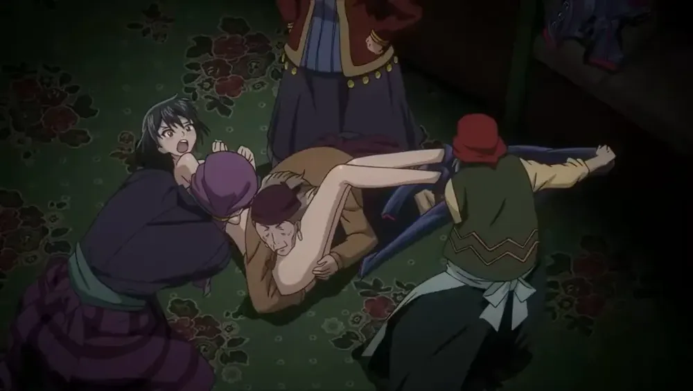 Code Geass: Akito the Exiled, chaging clothes scene 8