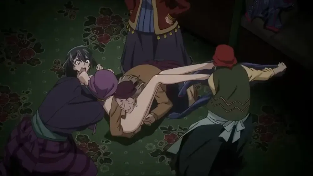 Code Geass: Akito the Exiled, chaging clothes scene 9