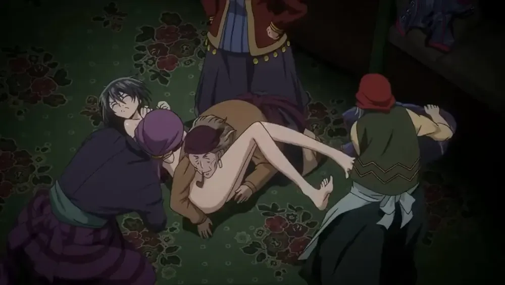 Code Geass: Akito the Exiled, chaging clothes scene 10