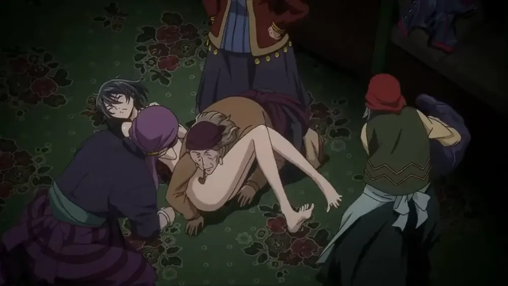 Code Geass: Akito the Exiled, chaging clothes scene 11